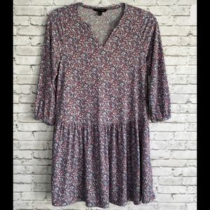 Banana Republic Blue Floral Dress